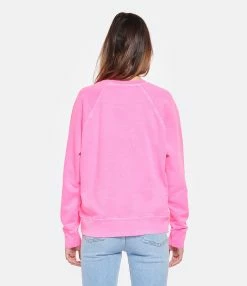 Zadig & Voltaire Sweatshirt Upper Blason Coton Rose Fluo 8 Zadig & Voltaire Sweatshirt Upper Blason Coton Rose Fluo -Majestic Filatures shop zadig look20230203 458