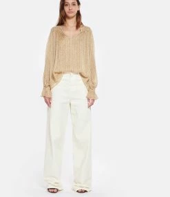 Zadig & Voltaire Chemise Taya Buttercup -Majestic Filatures shop zadig look20230203 459