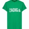 Zadig & Voltaire Tee-shirt Zoe ZV Coton Vert Garden
