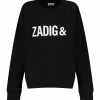 Zadig & Voltaire Sweatshirt Upper ZV Coton Noir
