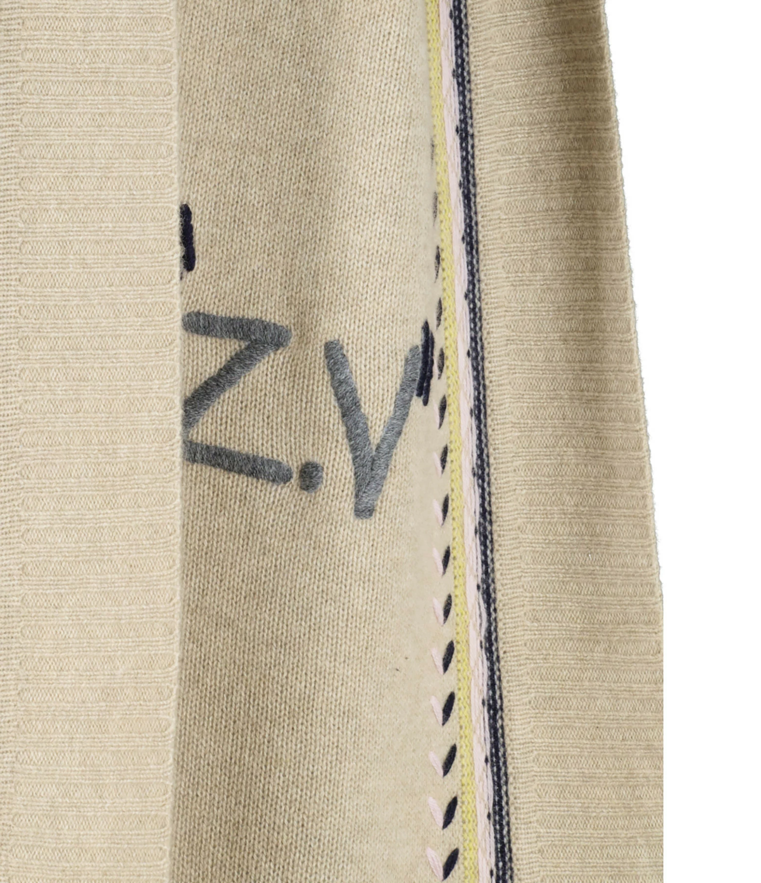 Zadig & Voltaire Gilet Inna Cachemire Beige Sugar 2 Zadig & Voltaire Gilet Inna Cachemire Beige Sugar – Image 2