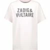 Zadig & Voltaire Tee-shirt Omma ZV Coton Rose Pastel