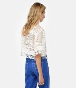 Zimmermann Chemise High Tide Nautical Lin Crème 8 Zimmermann Chemise High Tide Nautical Lin Crème -Majestic Filatures shop zimme look20230111 191